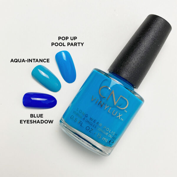 Blue Eyeshadow Vinylux #238 - Image 3