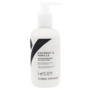 coconut vanilla hand body lotion lycon