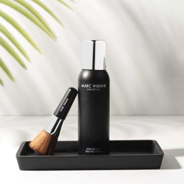 kabuki brush hyaluronic spray marc inbane