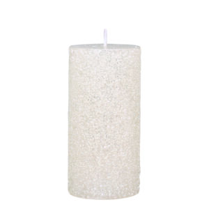 Bloklys Creme Rustik Glimmer 37T