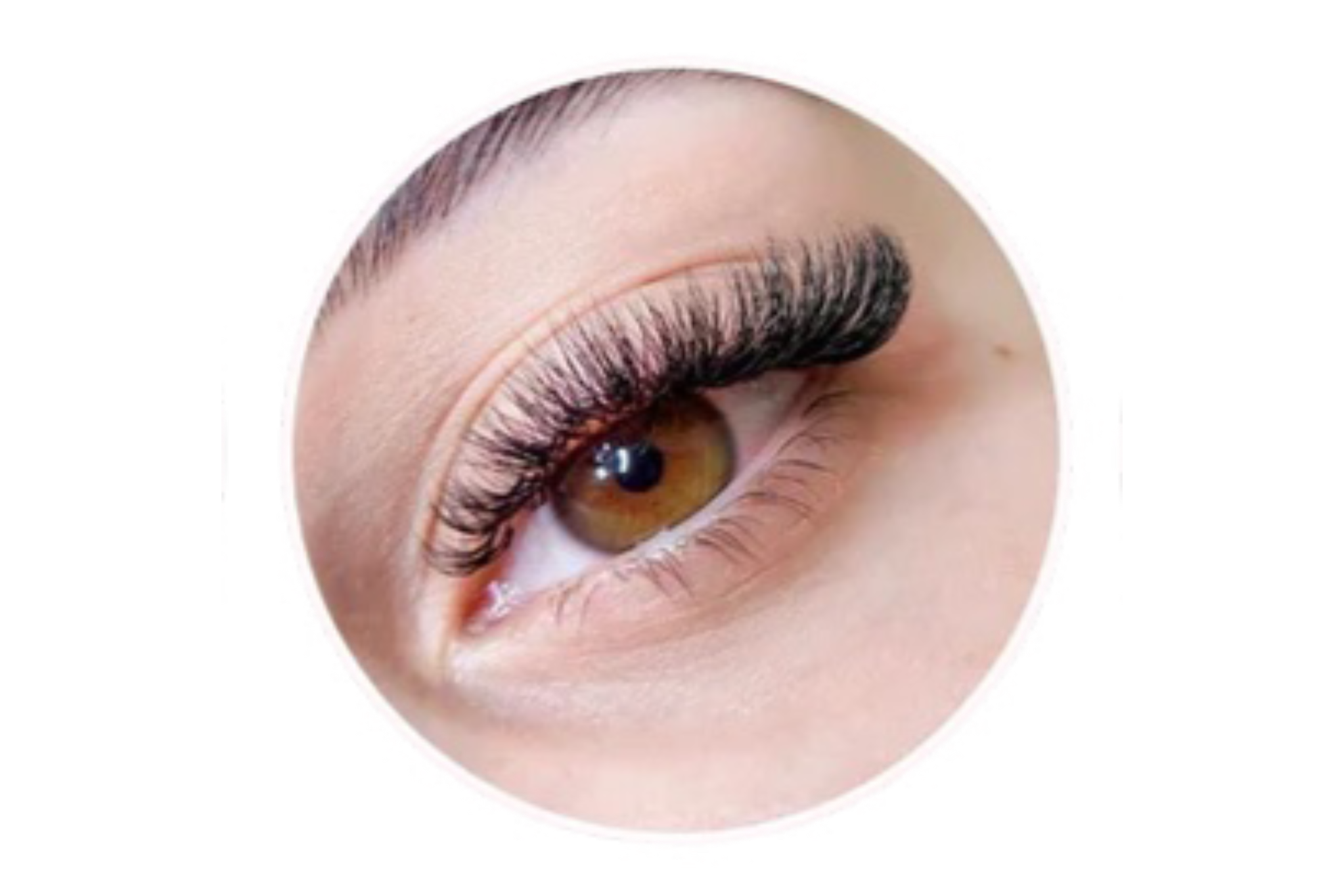 lash extensions hybrid